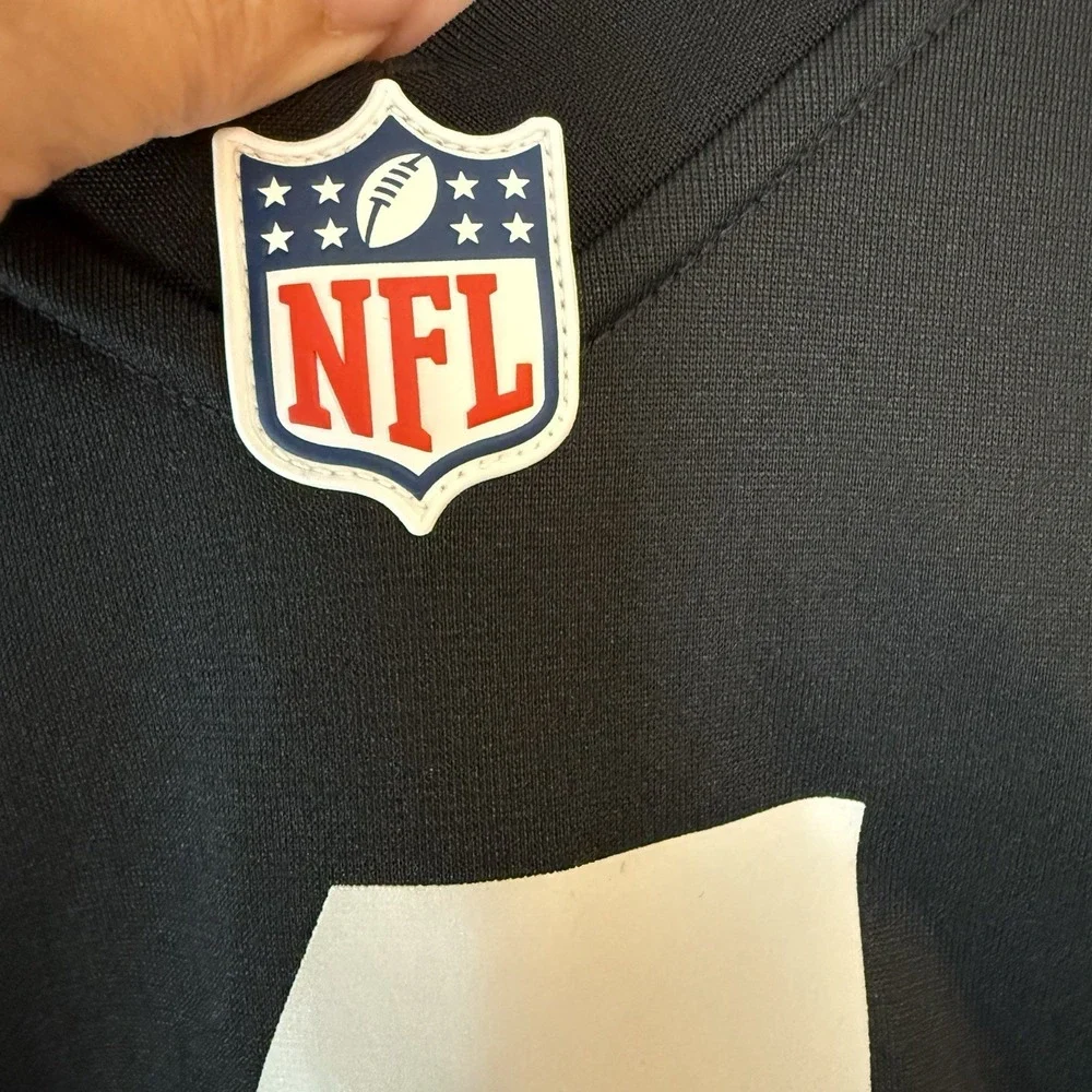 Las Vegas Raiders NWT #4 Derek Carr‎ Jersey 2XL Nike On Field Black NFL Football